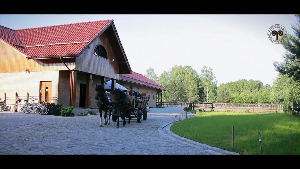 Pokoje Goscinne Ranczo Baranowka Nowa Wies Tworoska Exterior photo